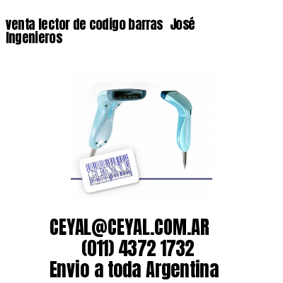 venta lector de codigo barras 	José Ingenieros