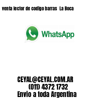 venta lector de codigo barras 	La Boca