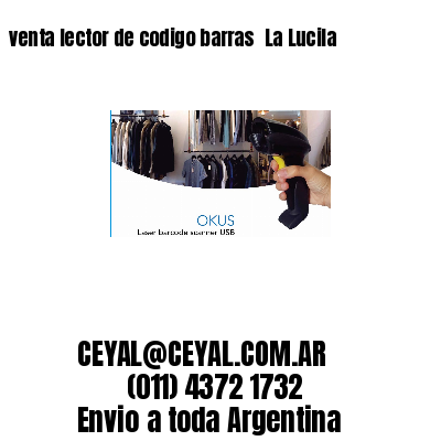 venta lector de codigo barras 	La Lucila