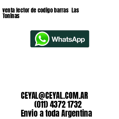 venta lector de codigo barras 	Las Toninas