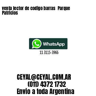 venta lector de codigo barras Parque Patricios