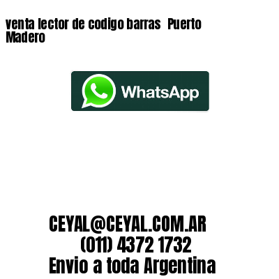 venta lector de codigo barras 	Puerto Madero