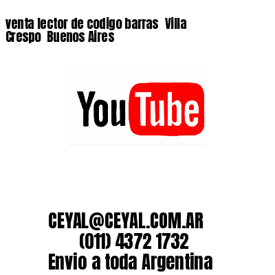 venta lector de codigo barras Villa Crespo Buenos Aires