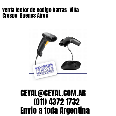 venta lector de codigo barras 	Villa Crespo  Buenos Aires