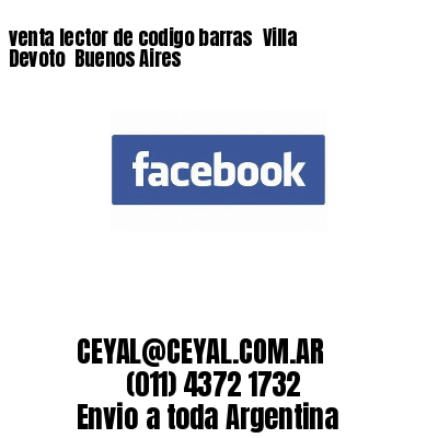 venta lector de codigo barras 	Villa Devoto  Buenos Aires