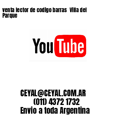 venta lector de codigo barras 	Villa del Parque