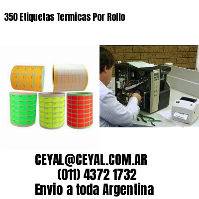350 Etiquetas Termicas Por Rollo