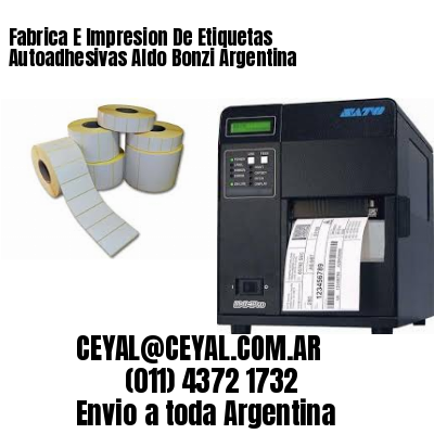 Fabrica E Impresion De Etiquetas Autoadhesivas Aldo Bonzi Argentina