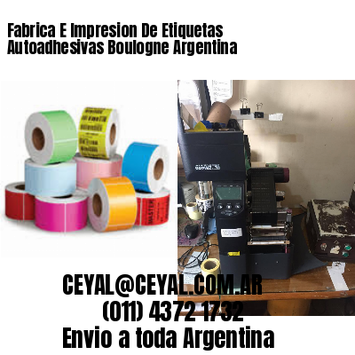 Fabrica E Impresion De Etiquetas Autoadhesivas Boulogne Argentina