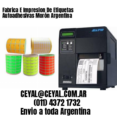 Fabrica E Impresion De Etiquetas Autoadhesivas Morón Argentina