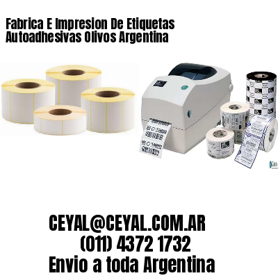 Fabrica E Impresion De Etiquetas Autoadhesivas Olivos Argentina