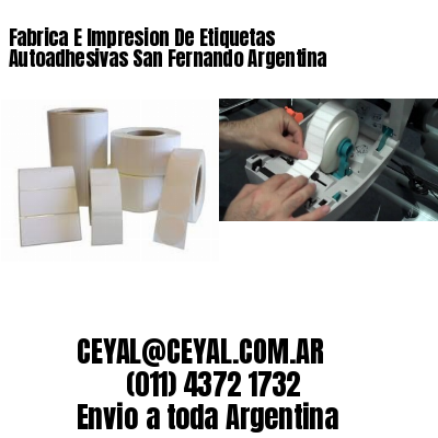 Fabrica E Impresion De Etiquetas Autoadhesivas San Fernando Argentina