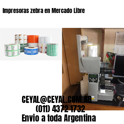 Impresoras zebra en Mercado Libre
