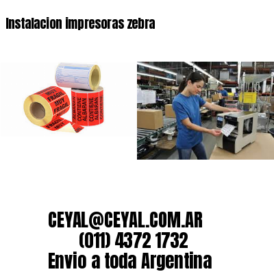 Instalacion impresoras zebra