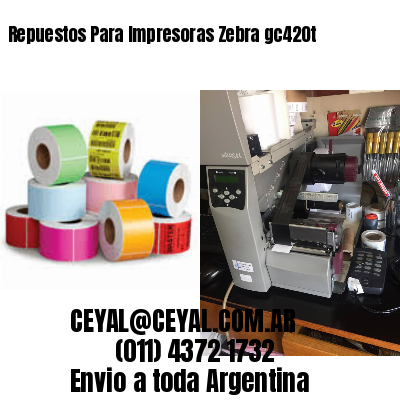 Repuestos Para Impresoras Zebra gc420t