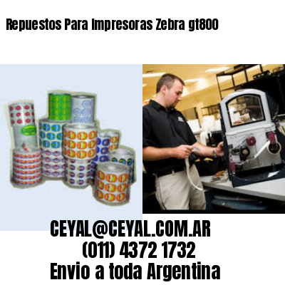 Repuestos Para Impresoras Zebra gt800