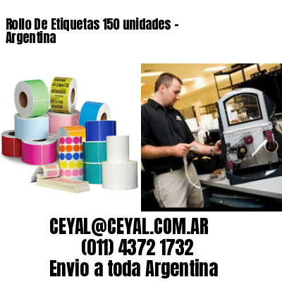 Rollo De Etiquetas 150 unidades – Argentina