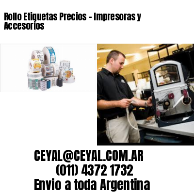 Rollo Etiquetas Precios – Impresoras y Accesorios