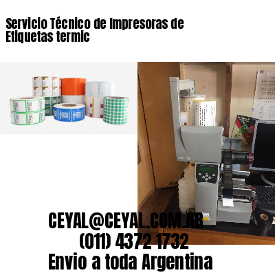 Servicio Técnico de Impresoras de Etiquetas termic