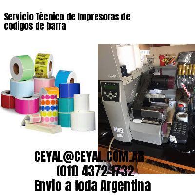 Servicio Técnico de Impresoras de codigos de barra