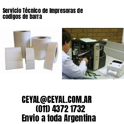 Servicio Técnico de Impresoras de codigos de barra