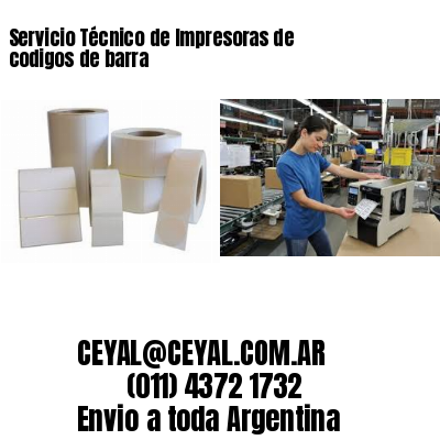 Servicio Técnico de Impresoras de codigos de barra