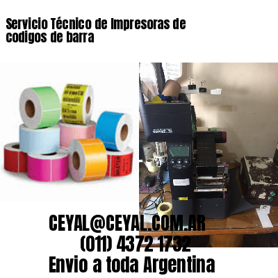 Servicio Técnico de Impresoras de codigos de barra