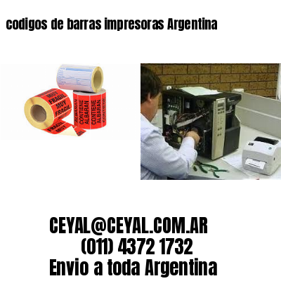 codigos de barras impresoras Argentina