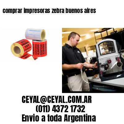comprar impresoras zebra buenos aires