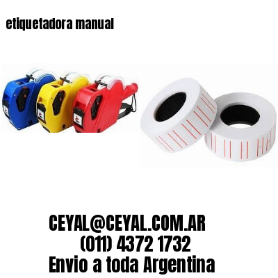 etiquetadora manual