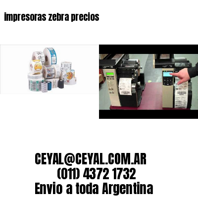 impresoras zebra precios