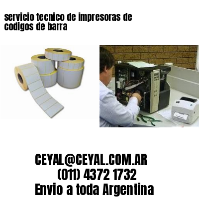 servicio tecnico de impresoras de codigos de barra