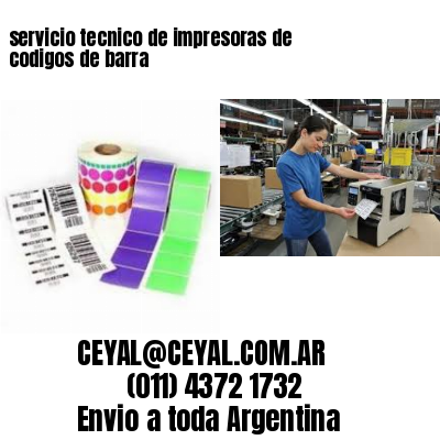 servicio tecnico de impresoras de codigos de barra