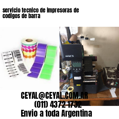 servicio tecnico de impresoras de codigos de barra