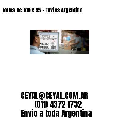 rollos de 100 x 95 – Envios Argentina