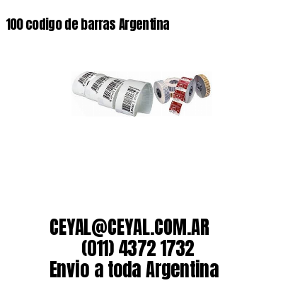 100 codigo de barras Argentina