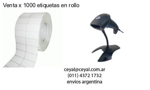 100 X 35 OPP  x 1000 etiquetas – Argentina