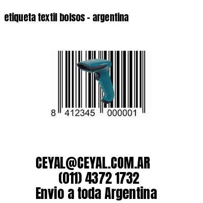 etiqueta textil bolsos – argentina