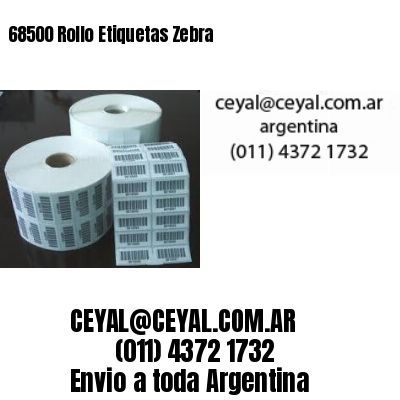 68500 Rollo Etiquetas Zebra