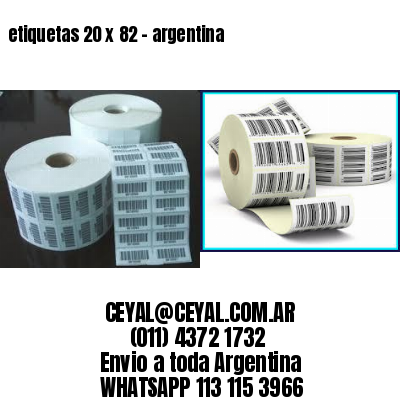 etiquetas 20 x 82 – argentina