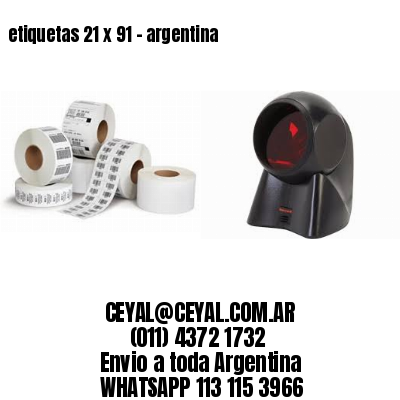 etiquetas 21 x 91 – argentina