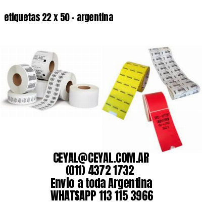 etiquetas 22 x 50 – argentina