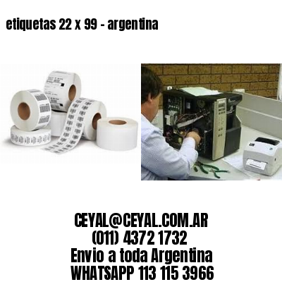 etiquetas 22 x 99 – argentina