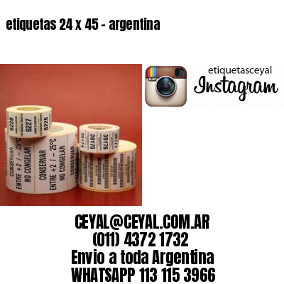 etiquetas 24 x 45 – argentina