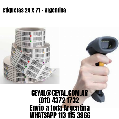 etiquetas 24 x 71 – argentina