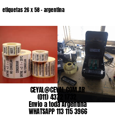 etiquetas 26 x 58 – argentina