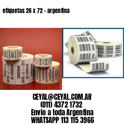 etiquetas 26 x 72 – argentina