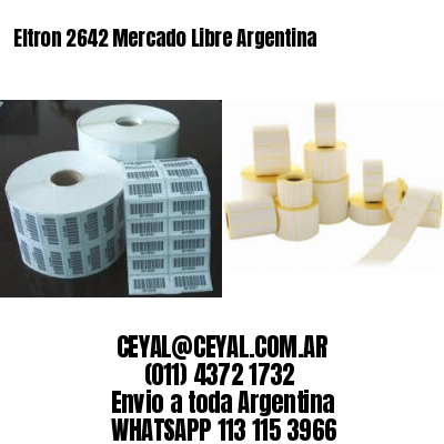 Eltron 2642 Mercado Libre Argentina
