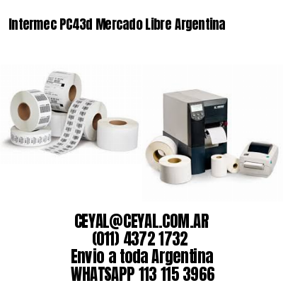 Intermec PC43d Mercado Libre Argentina