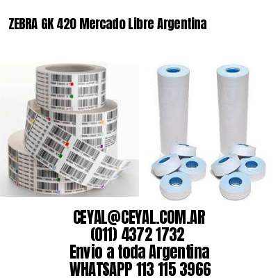 ZEBRA GK 420 Mercado Libre Argentina